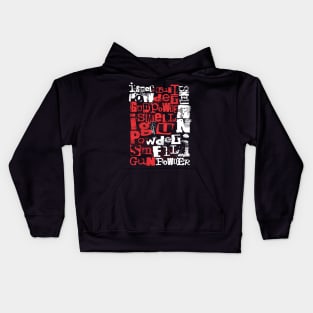 I smell gun powder 104 Kids Hoodie